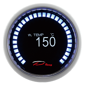 Manometro Strumento 52mm DEPO Temperatura Acqua 150 °C DIGITALE 30 OLED DISPLAY