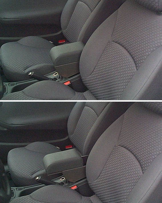 Bracciolo Simil Pelle Stilo Grigio