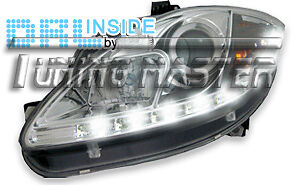 Altea 1P 2005-09 Fari dayline DRL omologati CE87 cromati