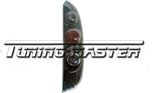 Coppia Fari posteriori tuning style Corsa C 00-06 Trasparenti Neri