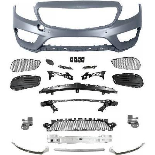 PARAURTI SPORTIVO ANTERIORE. W205, 14-18 ASPETTO SPORT C300,