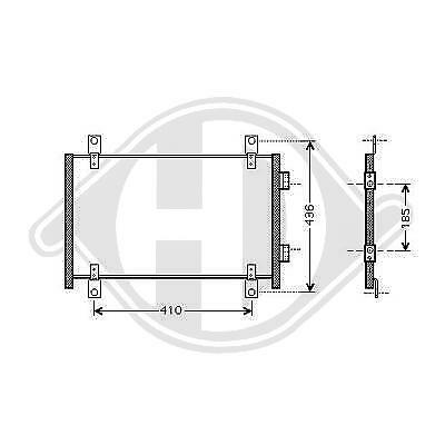 Condensatore DUCATO 04/2002 JUMPER/Boxer 2 3/2 8JTD 6455CG/13401660