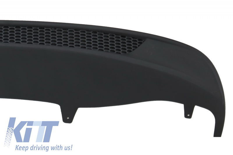 Paraurti Posteriore Valance diffusore con uscita a sinistra A6 4G