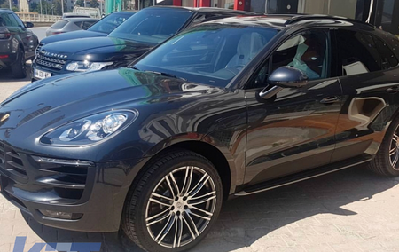 Coppia Set Gradini Predellini Pedane Laterali Tuning  Macan 2014 ->