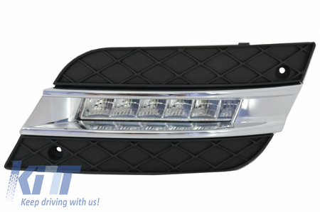 Coppia Set Kit Griglie Fendinebbia DRL TUNING ML W164 2009-2012