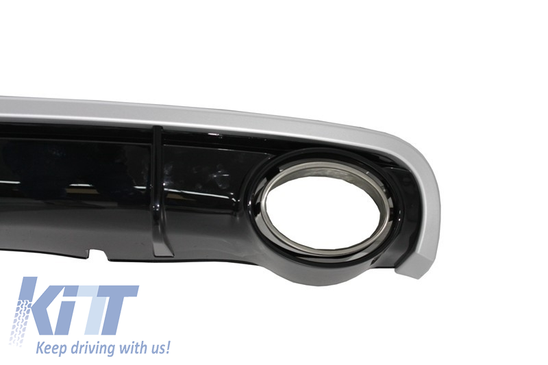 Paraurti Posteriore Valance diffusore e scarico Consigli A6 4G (2010-2014) RS6