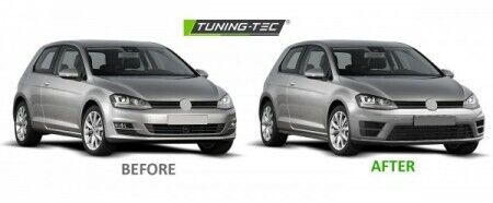 Paraurti Anteriore Tuning GOLF 7 VII 2012>2017 BERLINA verniciabile R20 LOOK SRA