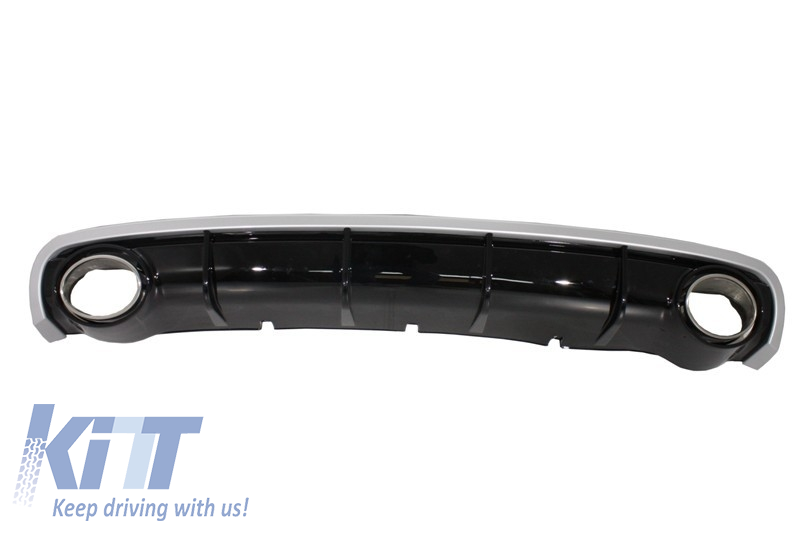 Paraurti Posteriore Valance diffusore e scarico Consigli A6 4G (2010-2014) RS6