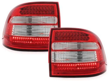 Coppia Set Fari Fanali Posteriori Tuning CAYENNE 9PA LED 2002-2006 Rossi