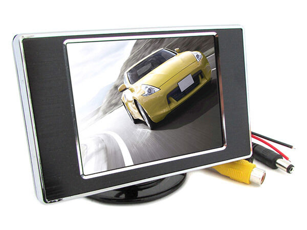 Monitor Slim TFT LCD 35'' A Colori Per Telecamera Retromarcia Auto SB-S352