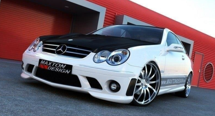 CLK W209 - body Kit Estetico Completo Tuning AMG204 look 2002 > 2009 Vetroresina