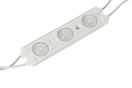 Modulo Mattone LED 3 SMD 2835 Bianco Caldo 12V IP67 Con Lente Ingrandimento 160