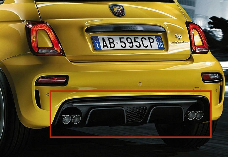 500-595 1^ typ <2016 -NEW! Diffusore + modanatura ORIGINALE ABARTH