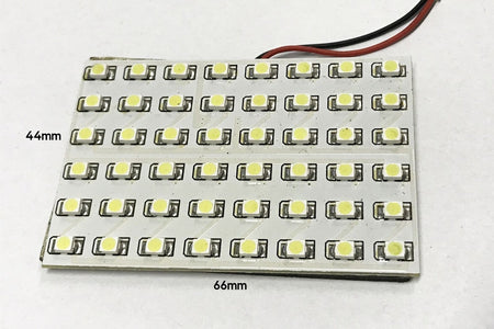Pannello Plafoniera Lampada Led 12V Con 48 Smd 3528 Colore Verde Per Luci