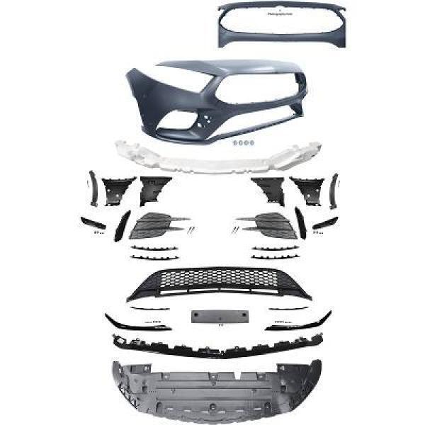 PARAURTI ANTERIORE W177/V177, SPORTIVO 18-   LOOK A35