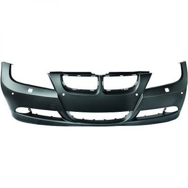 Paraurti anteriore TUNING Serie3 E90 E91 05-08 verniciabile per sensori parc
