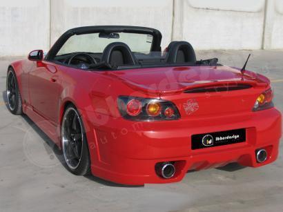 Coppia allargamenti parafanghi posteriori 'TAIPAN' S2000 (AP1/AP2) 1998->2