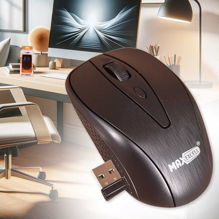 Mouse Wireless da Ufficio Lavoro Navigare Senza Filo con Design Leggera e