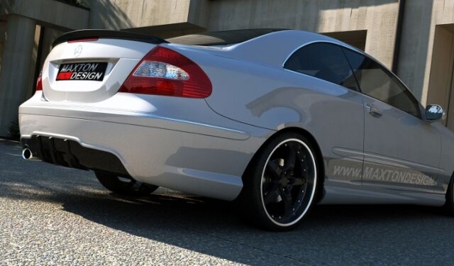 Paraurti posteriore TUNING Clk w209 2002 > 2009 AMG LOOK maxton design