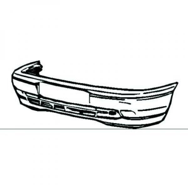 Paraurti anteriore VECTRA A 92-95 modello GL senza profilo