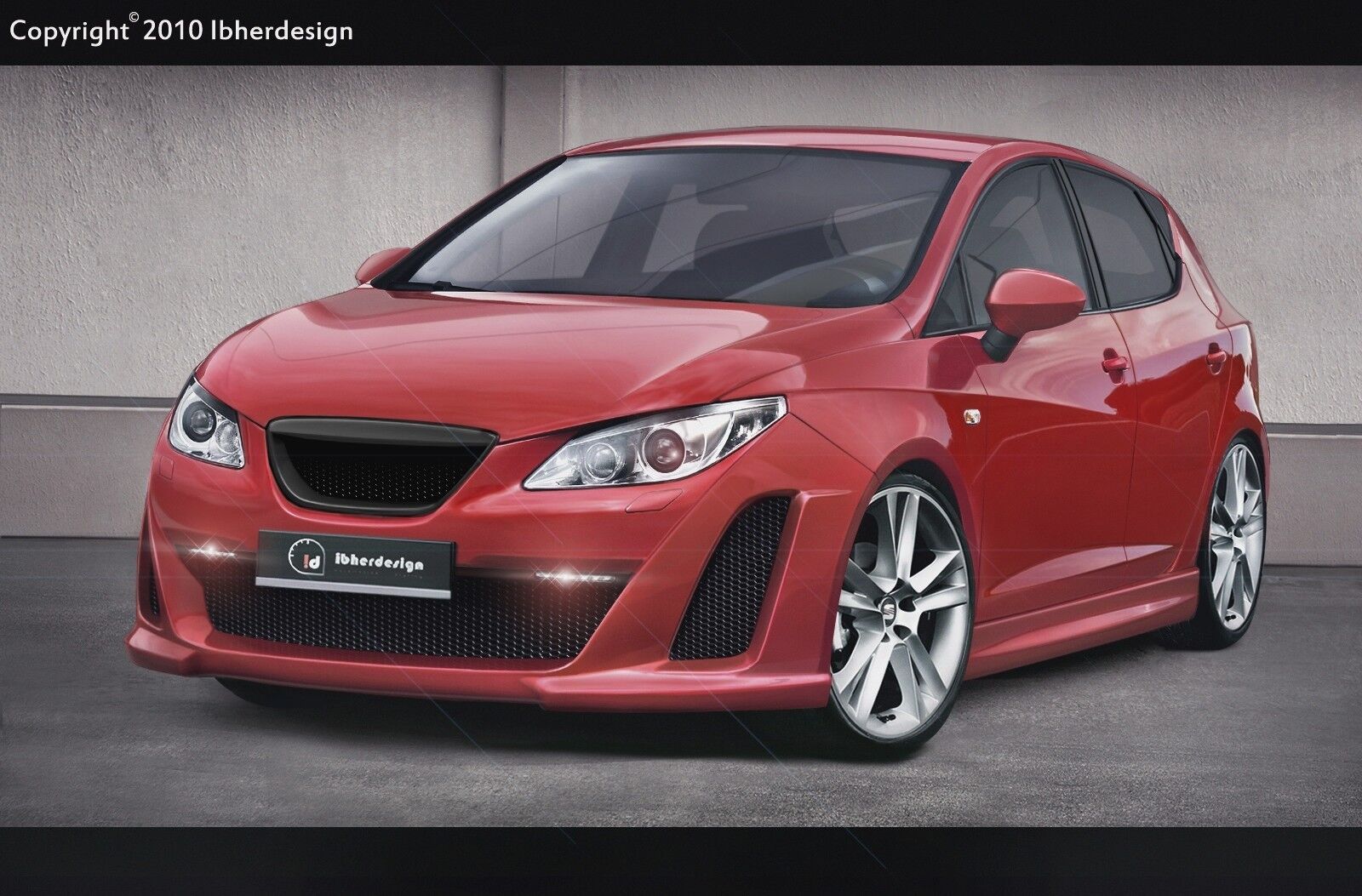 Paraurti anteriore IBIZA 6J 3/5 porte 09->Tuning