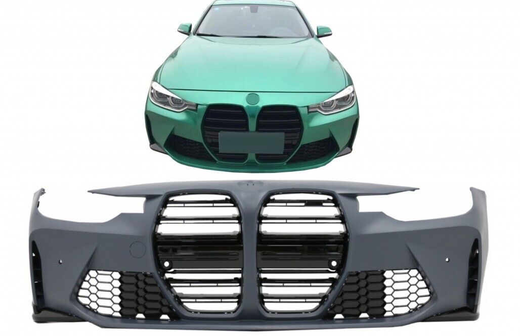 Paraurti anteriore tuning Serie 3 F30 F31( 2011-2018) Stile G80 M3 Conversione