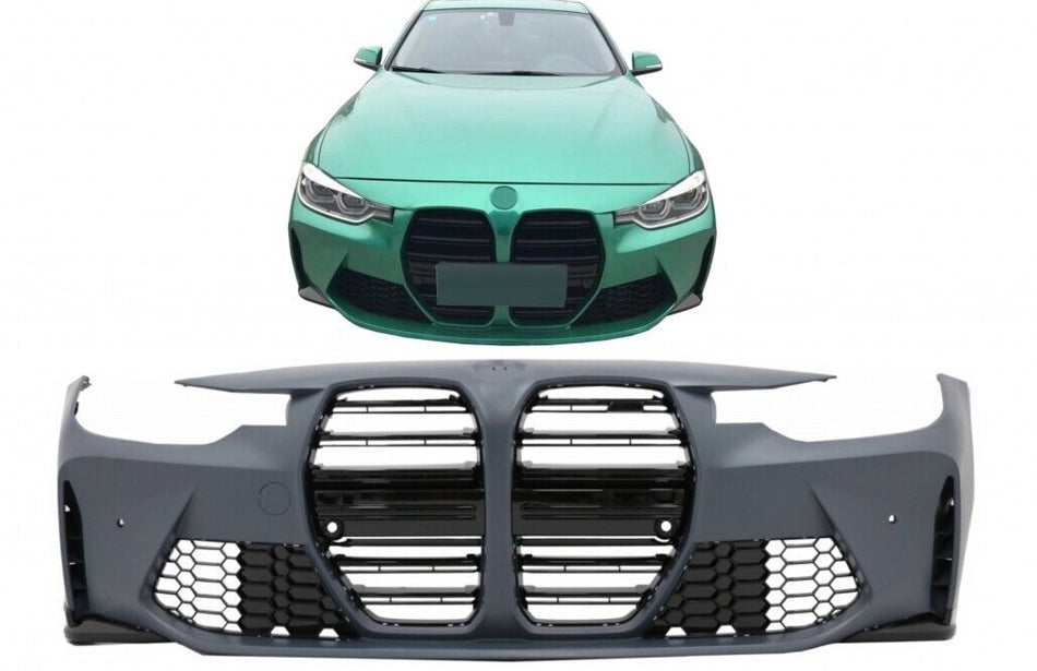 Paraurti anteriore tuning Serie 3 F30 F31( 2011-2018) Stile G80 M3 Conversione