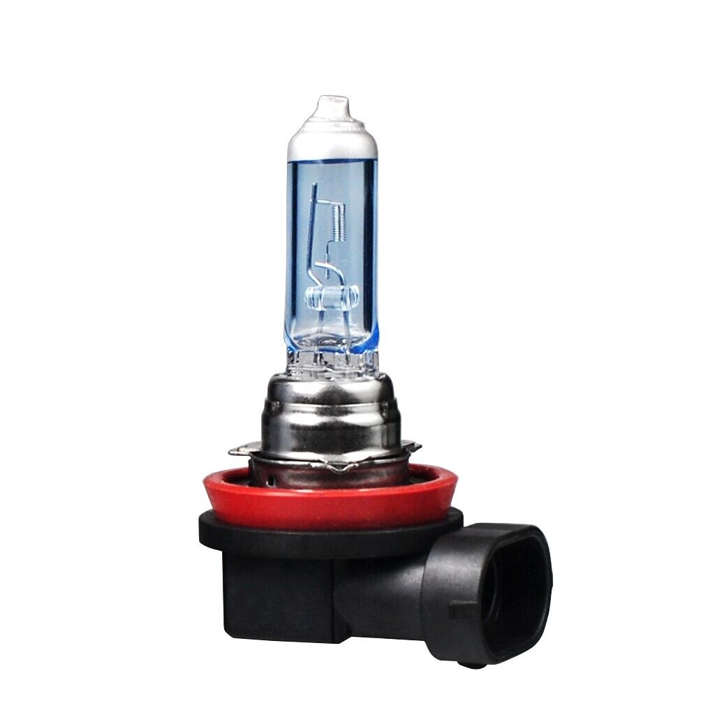 COPPIA Lampade Lampadine PowerTec H11 55W 12v SUPERWHITE