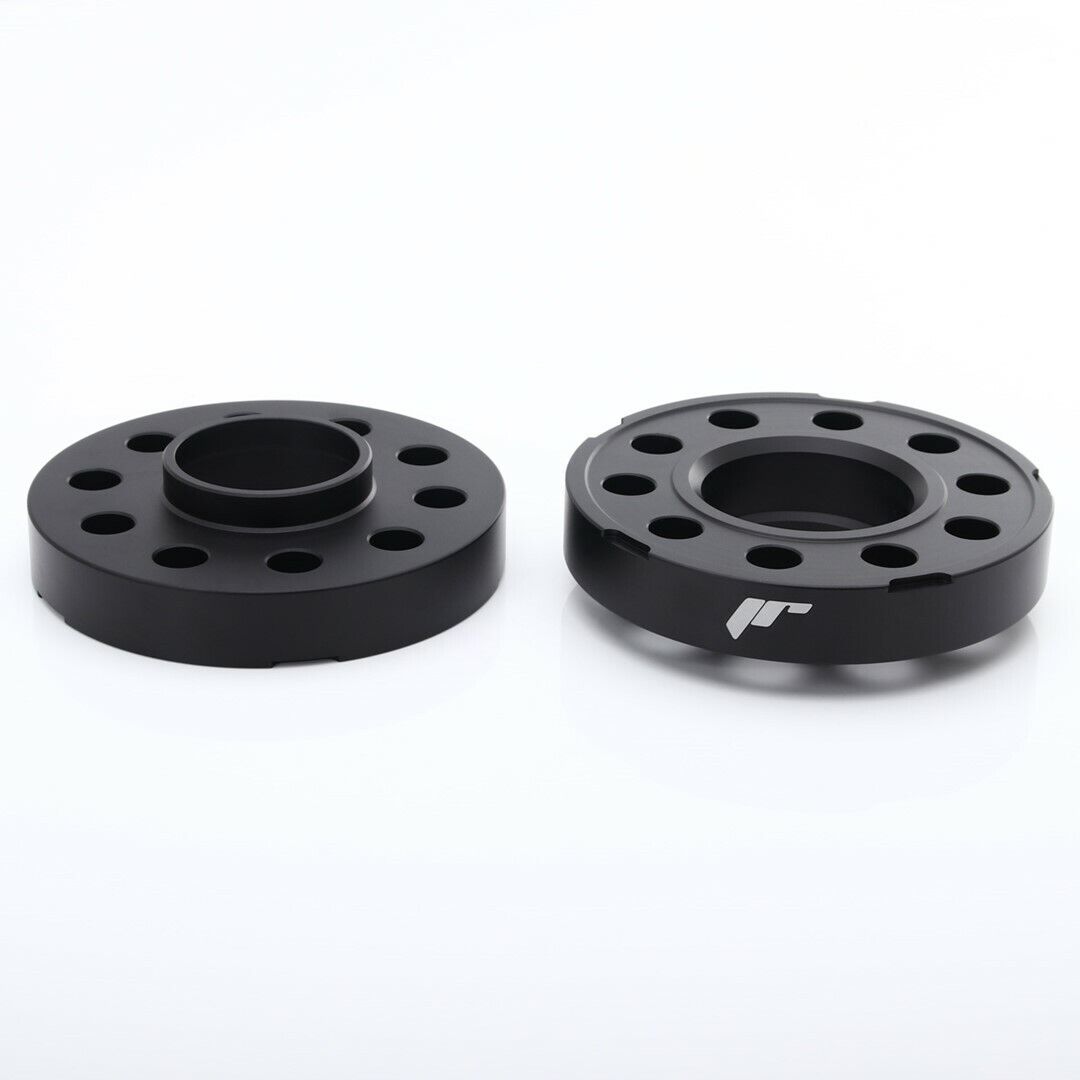 JRWS2 Coppia spessori Distanziali 10mm 5x120 mozzo 72.6 Neri