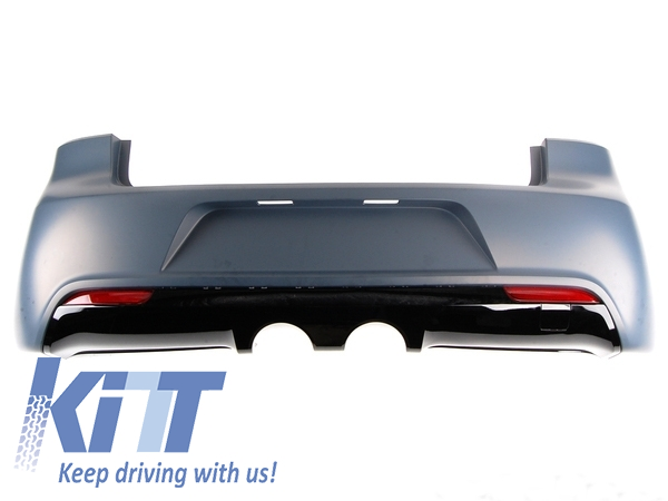 Paraurti posteriore tuning verniciabile Golf VI 6 2008-> look style R20 design
