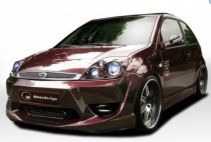 Kit estetico tuning completo vetroresina Fiesta MK5 3 porte 2001-2005 RIOT