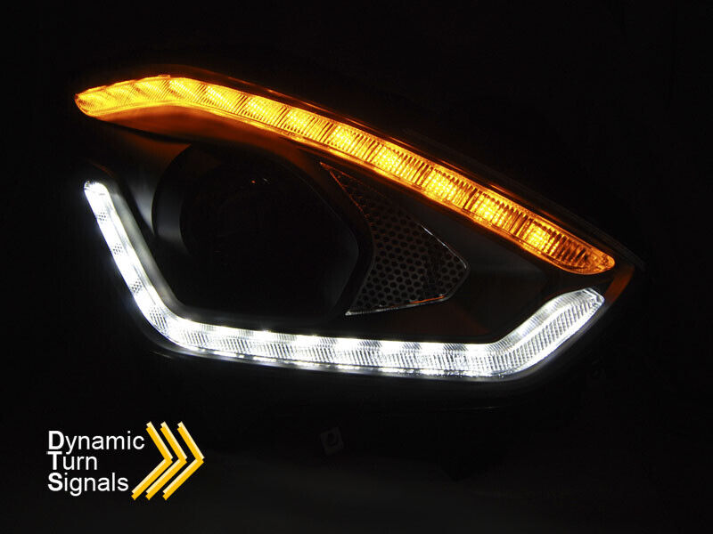 Coppia Set Fari Fanali tuning drl compatibili Suzuki Swift 2017-  frecc dinamica