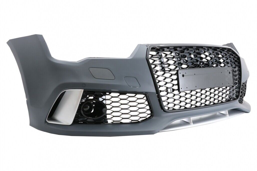 Paraurti anteriore Tuning per A7 4G Facelift (2015-2018) Stile RS7 con fori PDC