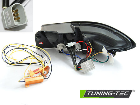Fari Fanali tuning Posteriori LED fibra Ibiza 6J 2008-   Rossi solo tre porte !