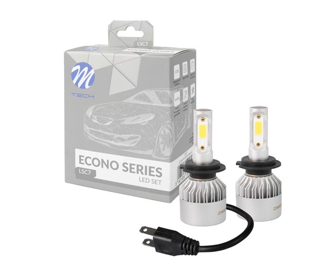 Kit Set 2 Lampade Lampadine Led H7 40W