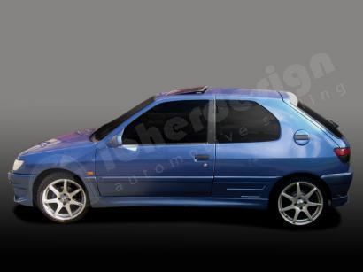 Coppia minigonne 306 Mk1 3 porte 93->97 Tuning