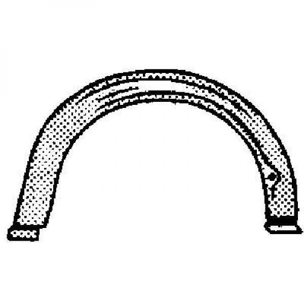 Passaruota arco parafango lamierato sinistro Serie3 E30 1982 > 1987 2 porte
