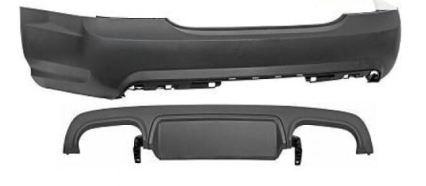 Paraurti posteriore TUNING ClasseS W221 05-13 look AMG S65 no sens