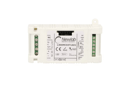 Newlab Led Dimmer PWM 12A Dimmerabile Tramite Bluetooth Pulsante N.O. 0-10V