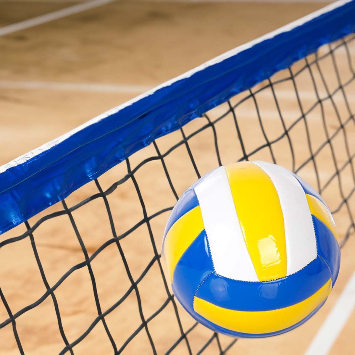 Palla da Pallavolo o Beach Volley per Training Sport e Tempo Libero Colore Blu