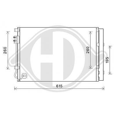 Condensatore clima ACCENT IV 1.4i Rio 1.2/1.4 09/2011- 976061W001