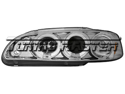 Civic 92->95 Fari Anteriori Angel Eyes Cromati