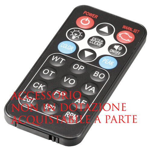 Manometro Strumento 52mm DEPO Wideband AFR Stechiometrico Allarme Picco + SONDA