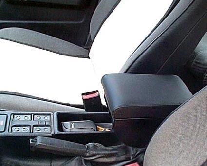 Bracciolo Simil Pelle Serie 3 E30 Nero