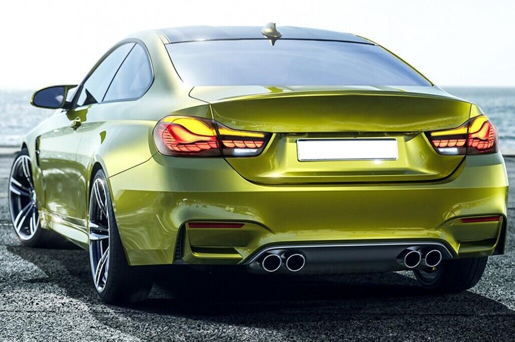 COPPIA SET FARI FANALI F32 33 36 M4 82 83 13-03.19 TUNING dinamica ROSSI FUME