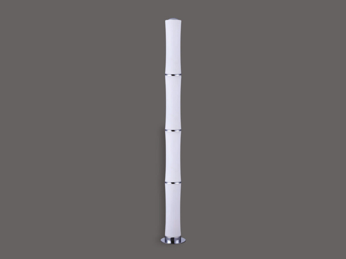 Piantana Lampada Led Da Terra Moderna Forma a 4 Canne Bambu 65W Alta 1790mm SKU