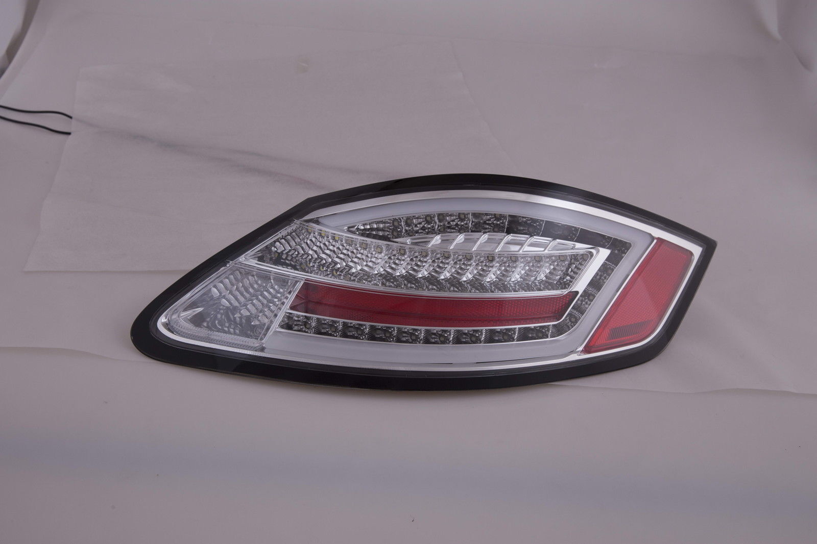 Coppia fari fanali posteriori LED TUNING Boxter 987 04-09 cromo Freccia Dinamica