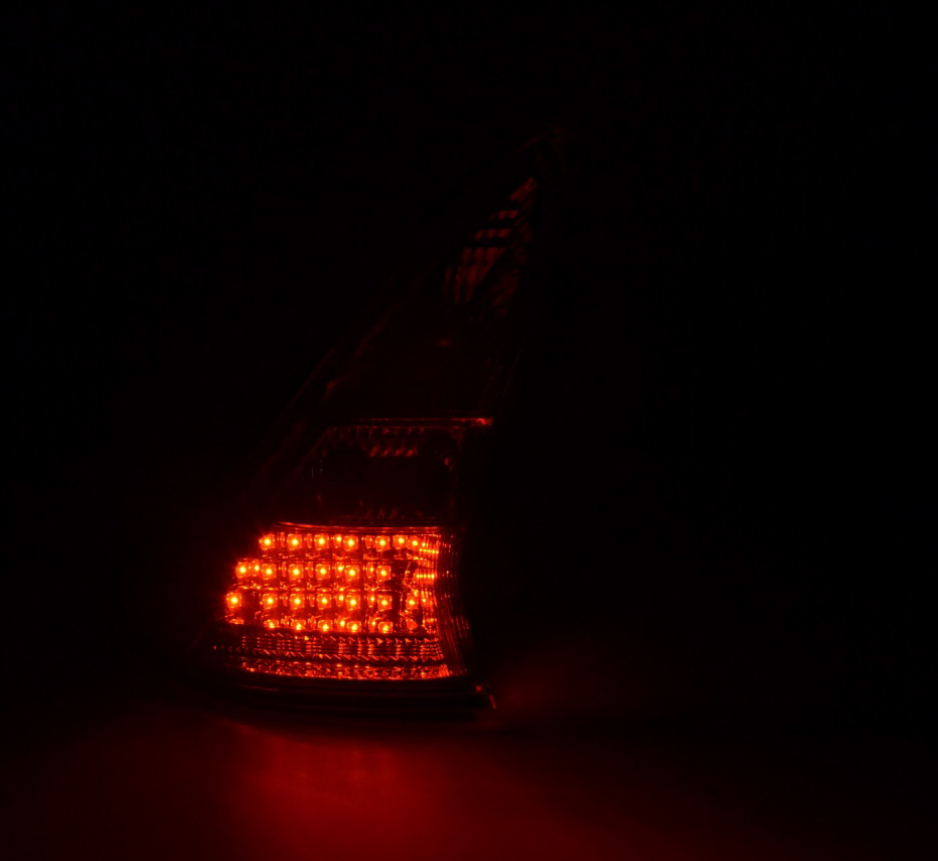 Coppia Fari Fanali Posteriori LED C4 Coupè Cromati 2004->2010 Typ. L