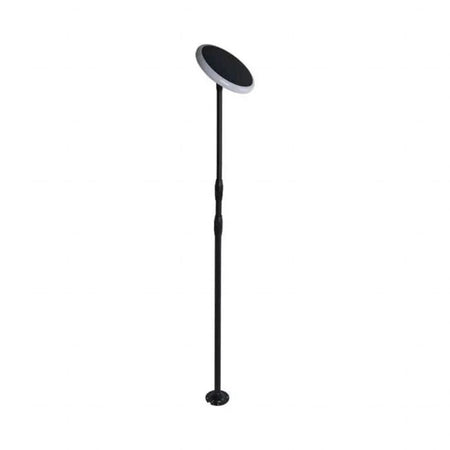 Piantana Solare LED da Giardino 8W con sensore crepuscolare Colore Bianco e