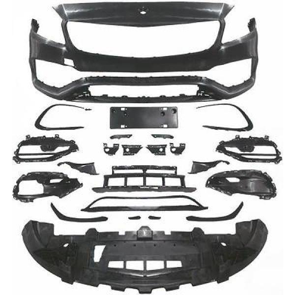 PARAURTI ANTERIORE W176, SPORTIVO 12-18 SPORT A45 LOOK